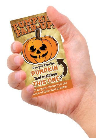 Pumpkin Pair-Up Game Add-on: 5,000 Pumpkin Cards