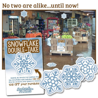 Snowflake Seek and Find (Winter, Christmas, Maple)