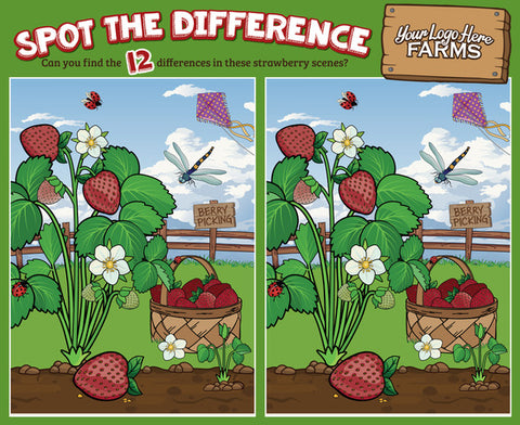 *NEW: Strawberries - Spot the Difference