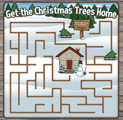 Christmas Tree Channel Maze